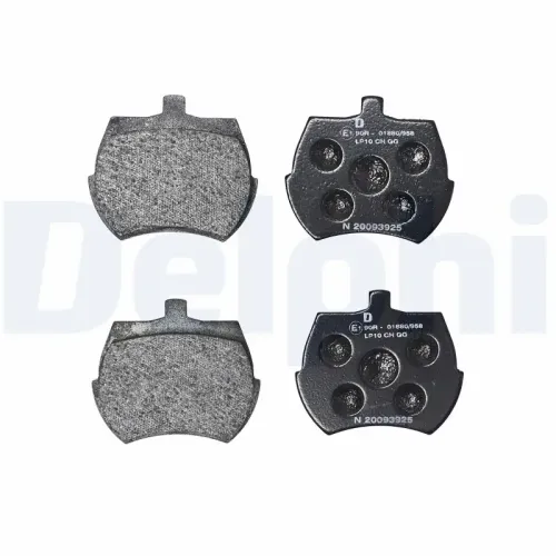 Bremsbelagsatz, Scheibenbremse DELPHI LP10 Bild Bremsbelagsatz, Scheibenbremse DELPHI LP10