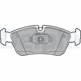 Bremsbelagsatz, Scheibenbremse DELPHI LP1421