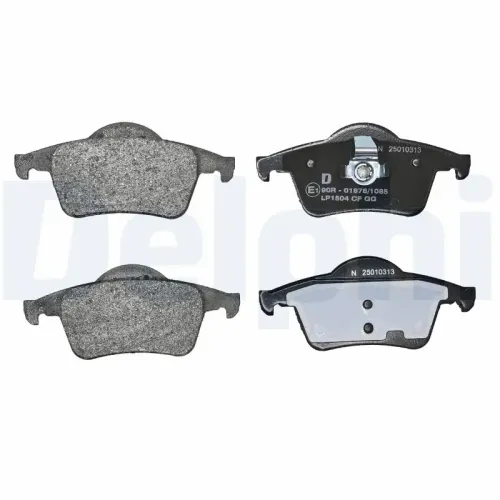 Bremsbelagsatz, Scheibenbremse DELPHI LP1504 Bild Bremsbelagsatz, Scheibenbremse DELPHI LP1504