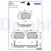 Bremsbelagsatz, Scheibenbremse DELPHI LP1507 Bild Bremsbelagsatz, Scheibenbremse DELPHI LP1507