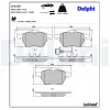 Bremsbelagsatz, Scheibenbremse DELPHI LP1525 Bild Bremsbelagsatz, Scheibenbremse DELPHI LP1525