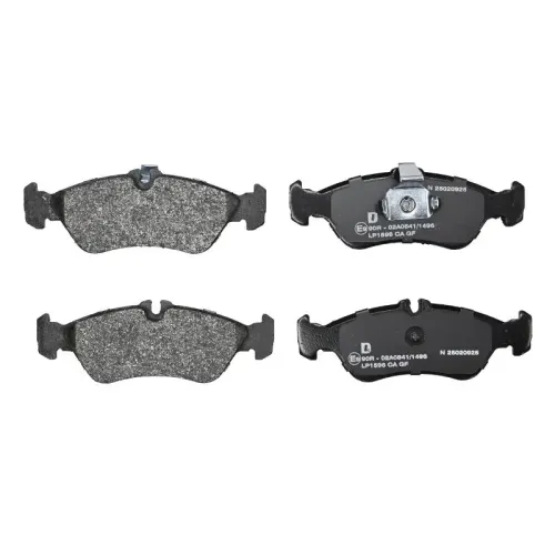 Bremsbelagsatz, Scheibenbremse DELPHI LP1596 Bild Bremsbelagsatz, Scheibenbremse DELPHI LP1596