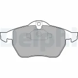 Bremsbelagsatz, Scheibenbremse DELPHI LP1600