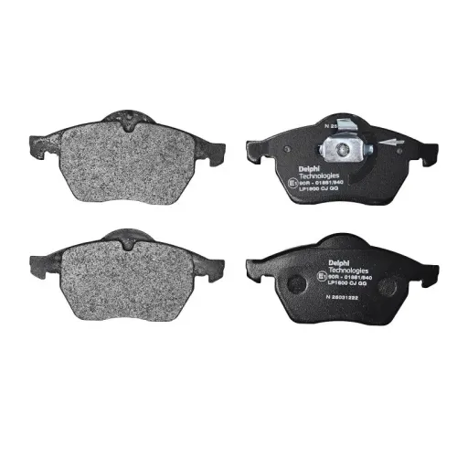 Bremsbelagsatz, Scheibenbremse DELPHI LP1600 Bild Bremsbelagsatz, Scheibenbremse DELPHI LP1600