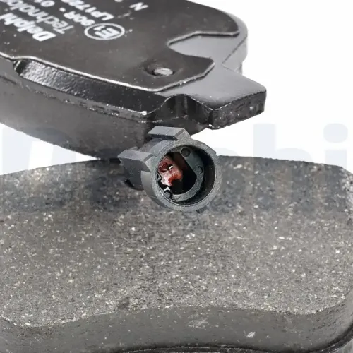 Bremsbelagsatz, Scheibenbremse DELPHI LP1722 Bild Bremsbelagsatz, Scheibenbremse DELPHI LP1722