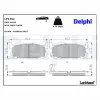 Bremsbelagsatz, Scheibenbremse DELPHI LP1752 Bild Bremsbelagsatz, Scheibenbremse DELPHI LP1752
