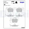Bremsbelagsatz, Scheibenbremse DELPHI LP1783 Bild Bremsbelagsatz, Scheibenbremse DELPHI LP1783