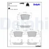 Bremsbelagsatz, Scheibenbremse Hinterachse DELPHI LP1785 Bild Bremsbelagsatz, Scheibenbremse Hinterachse DELPHI LP1785