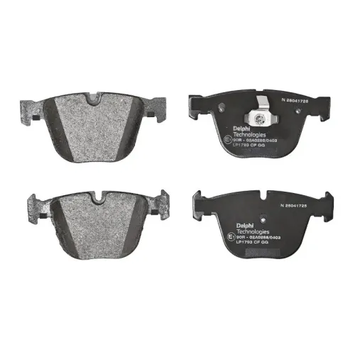 Bremsbelagsatz, Scheibenbremse DELPHI LP1793 Bild Bremsbelagsatz, Scheibenbremse DELPHI LP1793