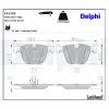 Bremsbelagsatz, Scheibenbremse DELPHI LP1793 Bild Bremsbelagsatz, Scheibenbremse DELPHI LP1793