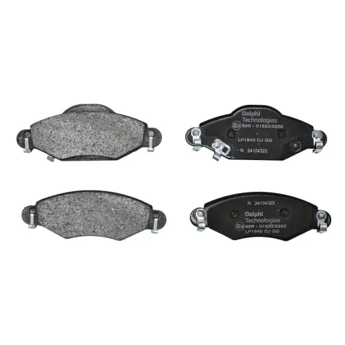 Bremsbelagsatz, Scheibenbremse DELPHI LP1840 Bild Bremsbelagsatz, Scheibenbremse DELPHI LP1840