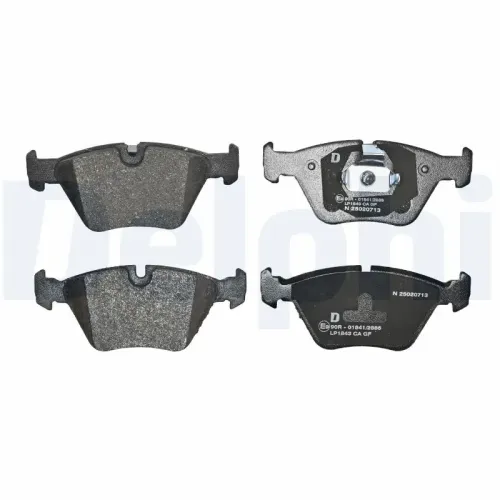 Bremsbelagsatz, Scheibenbremse DELPHI LP1843 Bild Bremsbelagsatz, Scheibenbremse DELPHI LP1843