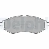 Bremsbelagsatz, Scheibenbremse DELPHI LP1895