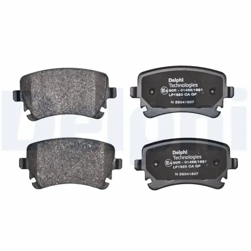 Bremsbelagsatz, Scheibenbremse DELPHI LP1920 Bild Bremsbelagsatz, Scheibenbremse DELPHI LP1920