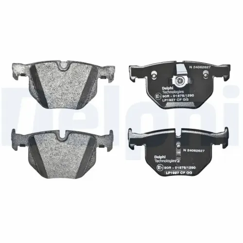 Bremsbelagsatz, Scheibenbremse DELPHI LP1927 Bild Bremsbelagsatz, Scheibenbremse DELPHI LP1927