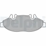 Bremsbelagsatz, Scheibenbremse Vorderachse DELPHI LP1947