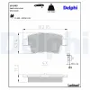 Bremsbelagsatz, Scheibenbremse DELPHI LP1965 Bild Bremsbelagsatz, Scheibenbremse DELPHI LP1965