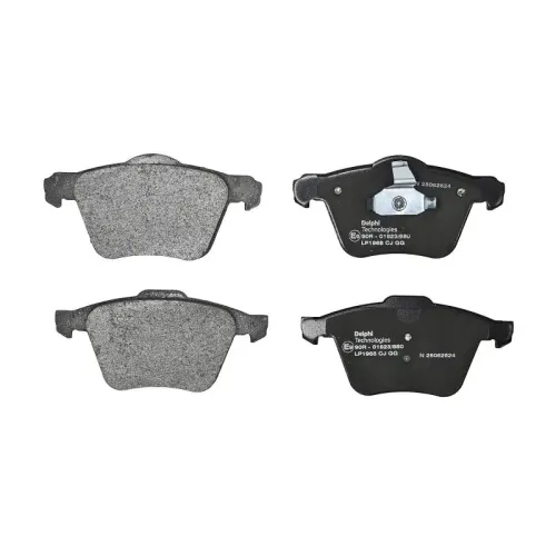 Bremsbelagsatz, Scheibenbremse DELPHI LP1968 Bild Bremsbelagsatz, Scheibenbremse DELPHI LP1968