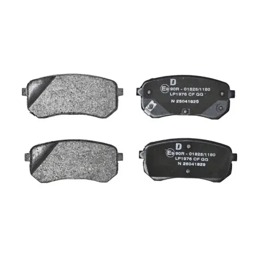 Bremsbelagsatz, Scheibenbremse Hinterachse DELPHI LP1976 Bild Bremsbelagsatz, Scheibenbremse Hinterachse DELPHI LP1976