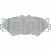 Bremsbelagsatz, Scheibenbremse Vorderachse DELPHI LP1977 Bild Bremsbelagsatz, Scheibenbremse Vorderachse DELPHI LP1977