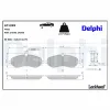 Bremsbelagsatz, Scheibenbremse DELPHI LP1995 Bild Bremsbelagsatz, Scheibenbremse DELPHI LP1995