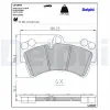 Bremsbelagsatz, Scheibenbremse DELPHI LP1997 Bild Bremsbelagsatz, Scheibenbremse DELPHI LP1997