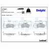 Bremsbelagsatz, Scheibenbremse Hinterachse DELPHI LP2007 Bild Bremsbelagsatz, Scheibenbremse Hinterachse DELPHI LP2007