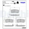 Bremsbelagsatz, Scheibenbremse DELPHI LP2049 Bild Bremsbelagsatz, Scheibenbremse DELPHI LP2049