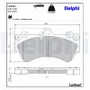 Bremsbelagsatz, Scheibenbremse DELPHI LP2057