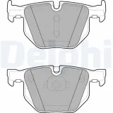Bremsbelagsatz, Scheibenbremse DELPHI LP2068