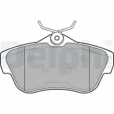 Bremsbelagsatz, Scheibenbremse DELPHI LP2071