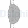 Bremsbelagsatz, Scheibenbremse DELPHI LP2091 Bild Bremsbelagsatz, Scheibenbremse DELPHI LP2091