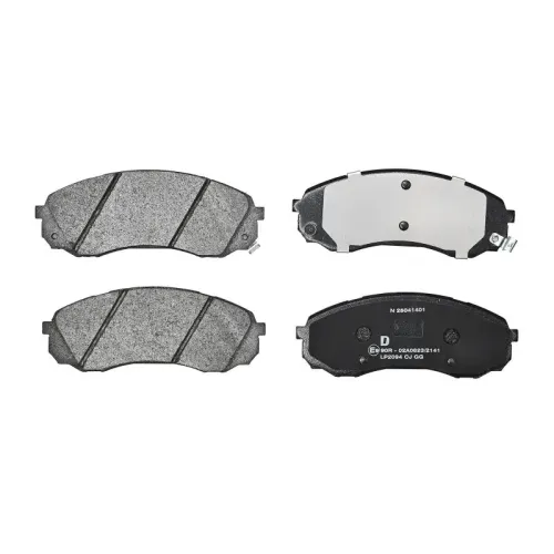 Bremsbelagsatz, Scheibenbremse Vorderachse DELPHI LP2094 Bild Bremsbelagsatz, Scheibenbremse Vorderachse DELPHI LP2094