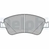 Bremsbelagsatz, Scheibenbremse DELPHI LP2102