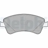 Bremsbelagsatz, Scheibenbremse Vorderachse DELPHI LP2104