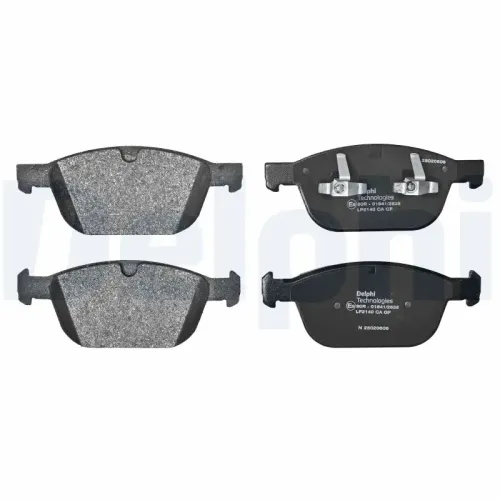 Bremsbelagsatz, Scheibenbremse DELPHI LP2140 Bild Bremsbelagsatz, Scheibenbremse DELPHI LP2140