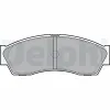 Bremsbelagsatz, Scheibenbremse Vorderachse DELPHI LP2159 Bild Bremsbelagsatz, Scheibenbremse Vorderachse DELPHI LP2159
