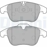 Bremsbelagsatz, Scheibenbremse DELPHI LP2165
