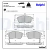 Bremsbelagsatz, Scheibenbremse DELPHI LP2194 Bild Bremsbelagsatz, Scheibenbremse DELPHI LP2194