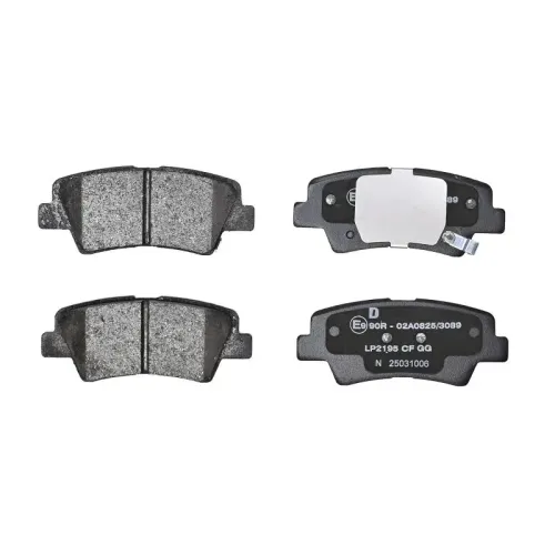 Bremsbelagsatz, Scheibenbremse Hinterachse DELPHI LP2195 Bild Bremsbelagsatz, Scheibenbremse Hinterachse DELPHI LP2195