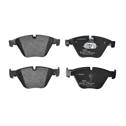 Bremsbelagsatz, Scheibenbremse DELPHI LP2245 Bild Bremsbelagsatz, Scheibenbremse DELPHI LP2245
