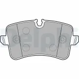 Bremsbelagsatz, Scheibenbremse DELPHI LP2249