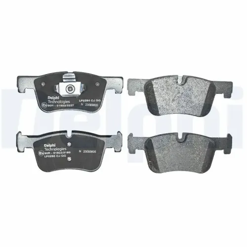 Bremsbelagsatz, Scheibenbremse DELPHI LP2285 Bild Bremsbelagsatz, Scheibenbremse DELPHI LP2285