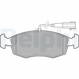 Bremsbelagsatz, Scheibenbremse Vorderachse DELPHI LP2288