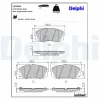 Bremsbelagsatz, Scheibenbremse DELPHI LP2294 Bild Bremsbelagsatz, Scheibenbremse DELPHI LP2294