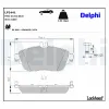 Bremsbelagsatz, Scheibenbremse DELPHI LP2441 Bild Bremsbelagsatz, Scheibenbremse DELPHI LP2441