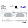 Bremsbelagsatz, Scheibenbremse DELPHI LP2495 Bild Bremsbelagsatz, Scheibenbremse DELPHI LP2495