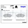 Bremsbelagsatz, Scheibenbremse DELPHI LP2498 Bild Bremsbelagsatz, Scheibenbremse DELPHI LP2498