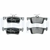 Bremsbelagsatz, Scheibenbremse DELPHI LP2503