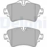 Bremsbelagsatz, Scheibenbremse DELPHI LP2717